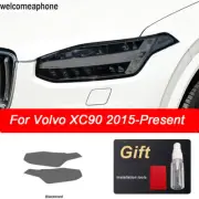 Pre-cut Headlights Smoke Paint Protection Vinyl Tint Wrap Film For Volvo XC90 (for: Volvo)