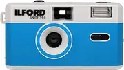 Ilford Sprite 35-II Silver & Blue Camera