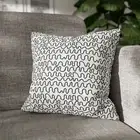 CUSHION COVER PILLOW CASE|HAND DRAWN SCRIBBLES PATTERN 9