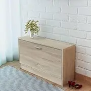 Generic Shoe Storage Bench Oak 80x24x45 cm