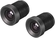 XYWHPGV 2 Pcs CCTV Camera Lens 3.6mm Focal Length 720P F2.0 1/3 Inch Wide Angle for CCD Camera(d916e e8398 8905e 09a43 6e873 5b7b5