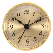 2.8" 70mm Quartz Arabic Clock Insert Fits 61mm/2.4" Gold Style 12