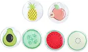 6pcs Fruit Eye Patch Lemons Eye Ice Pads Eye Cooling Gels Eye Cooling Patches Cooling Eye Pad Eye Cold Patches Round Eye Patches Summer Eye Patches Eye Pads Eye Mask Eye