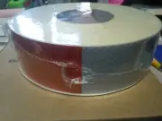 2"W x 150'L 6" Red / 6" White DOT - C2 Northway® Prismatic Conspicuity Tape