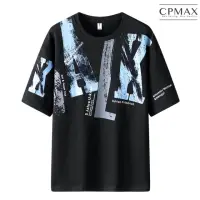 在飛比找momo購物網優惠-【CPMAX】潮牌重磅純棉T恤 短袖寬鬆潮T 日系潮流男T恤