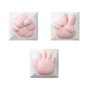 Akko Rock Paper Scissors Artisan Keycap Set