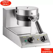 Electric Non-Stick Cooking Grid Belgian Waffle Maker with Timer 120V 1100W