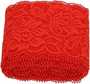 Elastic Lace Trim for Clothing DIY Projects Durable Ribbon with Texture for Garment Accessories for Dress Decoration and Crafting