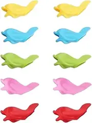 Fish Shape Finger Grips for Pencils - Pencil Grippers for Kids, Ergonomic Writing Aid, Handwriting Training Tool