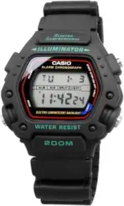 Casio DW-290-1 Digital Men's Sports Watch 200M Water Resist Japan SHIP NOW