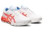 Asics Gel Quantum 180 5 White/ Sunrise Red Women’s Size US 8.5 Casual Shoes New✅