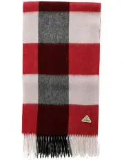 [EVERAU] Tartan Scarf in Plum