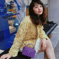 在飛比找Yahoo!奇摩拍賣優惠-【翰貝格名牌館】全新真品 CHANEL 新款 紫色 小羊皮 