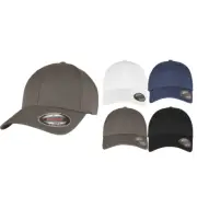 Flexfit by Yupoong Alpha Shape 6277AS - Unisex Curved Peak Snapback Baseball Hat