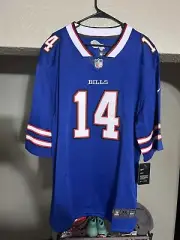 New! Buffalo Bills Stefon Diggs #14 Stitched Jersey Size L
