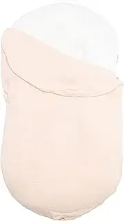 BABY POD- Baby Lounger, Baby Nest for Co Sleeping, Ultra Soft and Breathable Organic Cotton, Portable/Foldable & Lightweight for Traveling (Free 100% Cotton Cover) (Cream)