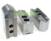 1Set （3pcs）12" Steel Jaws 1.5mm x 60° Serrated For B-212 CNC Chuck Pointed Part