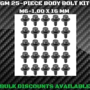 1981+ Cadillac Interior Exterior Engine Bay Chassis 10 mm BODY BOLTS M6-1.00 GM