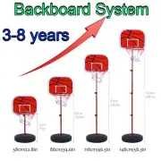 Basketball Goal Hoop Backboard Kids Portable Outdoor System