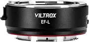 EF-L AF Electronic Lens Mount Adapter Compatible with Canon EF/EF-S Series Lens to L-Mount Camera Panasonic Lumix S1 S1R S1H S5, Leico SL SL2 TL2 CL, Sigma fp L