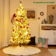 NNECW 1.5M Pre-lit Artificial Christmas Tree with 9 Lighting Modes and 140 Color