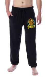 Scooby-Doo Mens' Scooby Shaggy Zoinks! Sleep Jogger Pajama Pants