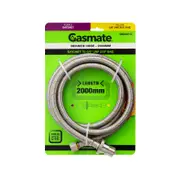 Gasmate Braided Hose - 2000mm - Bayonet to 5/8" UNF (3/8" SAE)