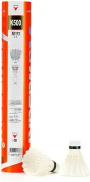 Kawasaki 3 in 1 (12-Pack) Goose Feather Badminton Shuttlecocks with High Dura...