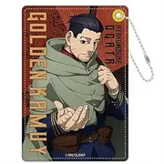 [azumaker] Azu Maker Golden Kamui Synthetic Leather Pass Case A [Momosuke Ogata]