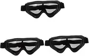 VANZACK 3 Pairs Cycling Glasses Protective Goggle Lightweight Outdoor Riding Eyewear for Men Women Skiing Glasses for Cycling Camping Hiking