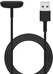 HEYUS Charger Cable for Fitbit Luxe/Charge 6/5, Compatible Fast Charge USB Charger Dock Magnetic Charging Cradles 3.3ft Replacement for Fitbit Luxe/Charge 6/5 Tracker
