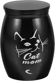 Alloy Pet Cremation Urn for Dogs Cats Compact Memorial Keepsake Jar for Ashes Corrosion Resistant Sturdy Design Sympathy Present for Pet Loss Urn