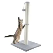 34" Tall Cat Scratching Post for Large Cats and 34 inches for Large Cats Grey