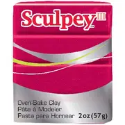 Sculpey III Modelling Clay Deep Red Pearl 57g