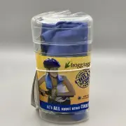 Frogg Toggs Chilly Sport Cooling Towel Washable & Reusable, 33” x 6.5” Blue NEW