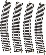 Oshhni 4X HO Scale Railroad Track Model Train Track Versatile Multifunctional Toy Train Parts DIY for 1:87 Toy Gatherings Birthdays, 23cmx3cm