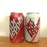 在飛比找蝦皮購物優惠-美國2001年355ml Dr.Pepper可樂空罐(兩罐)