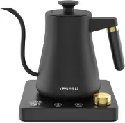 1200W Gooseneck Kettle with ±1℉ Temperature Control,Pour over Electric Kettle fo