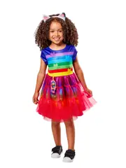 Gabby Rainbow 2 Tutu - Gabby'S Dollhouse - 3-5 Yrs