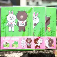 在飛比找蝦皮購物優惠-LINE FRIENDS 情人置物架 兔兔 熊大 莎莉 筆筒