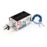 A● JF-1253B DC 12V 450mA 10mm Pull Open Frame Wired Electromagn