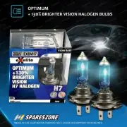 Exelite H7 55W Halogen Optimum +130 Brighter Vision Headlight Globes Twin Pack