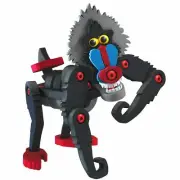 Bloco The Mandrill STEM Toy 3D Monkey DIY Interlocking Foam Building Block Set