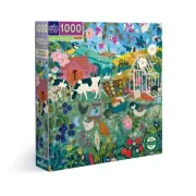 eeBoo 1000 Pc Puzzle – English Hedgerow Kids Puzzle Family Puzzle 05385