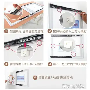 電錶箱裝飾畫免打孔簡約現代遮擋配電箱掛畫北歐客廳總開關電閘箱AQ