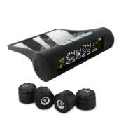Tire Pressure Monitoring System Solar Car TPMS Digital Display Security Alarm (for: Isuzu)