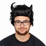 Adult Unisex Wolverine Animal Man Deluxe Halloween Comic Con Cosplay Costume Wig