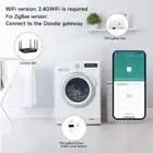 Smart Water Leak Detector with Loud 130DB Alarm and Remote App Notifications