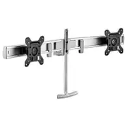 ATDEC DUAL MONITOR RAIL ACCESSORY SILVER - AWM-LR-S