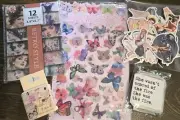 5 PACKS 210+ Pc Bundle Junk Journal Vintage Ephemera Scrapbooking Pin-up Girls
